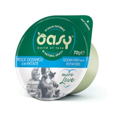 OASY More Love Cup Pesce con Patate 70 gr