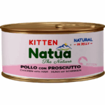 Natua Natural Kitten in Gelatina 85g - Pollo con prosciutto