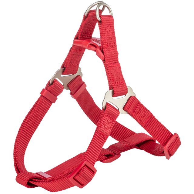 Trixie Pettorina Easy in Nylon Premium - S - ROSSO