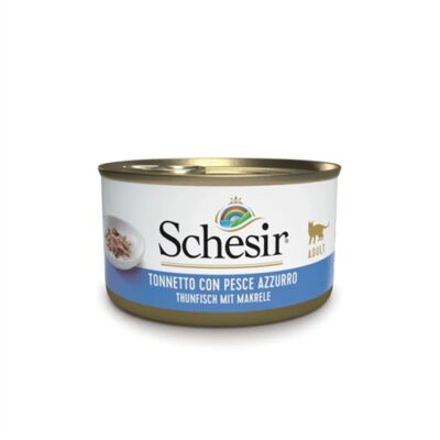 Schesir Tonnetto con Pesce Azzurro in Gelatina per Gatti - 85gr