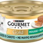 Gourmet Gold Mousse 85gr - Merluzzo e Carote