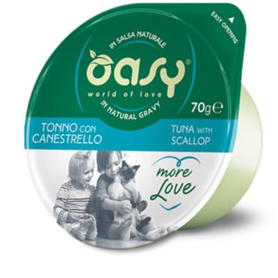 OASY More Love Cup Tonno con Canestrello 70 Gr
