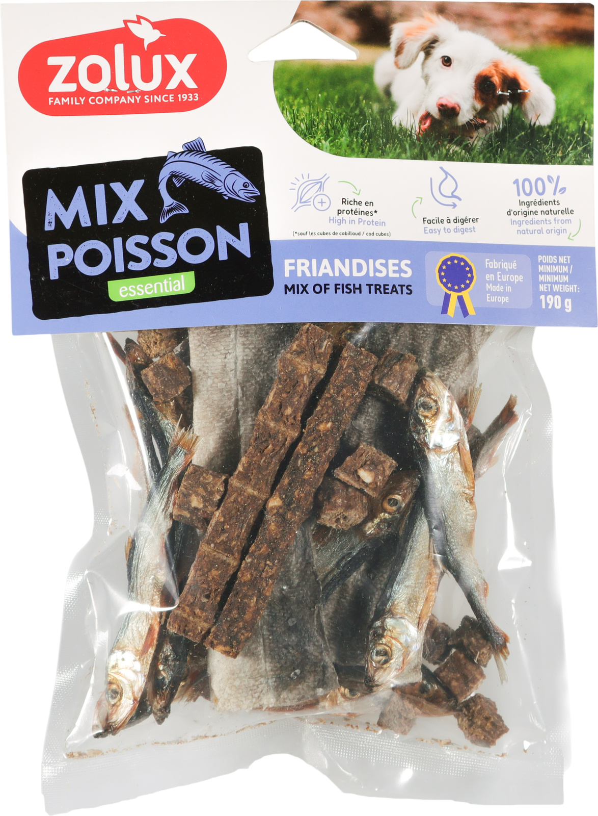 Zolux Snack Mix Pesce 190g