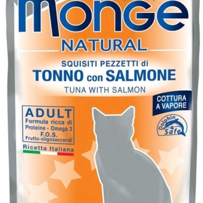 Monge Natural Bustine in Pezzetti 80g