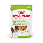 Royal Canin X-Small Adult Bocconcini in Salsa  – Alimento Umido Completo per Cani Adulti di Taglia Molto Piccola - 85g