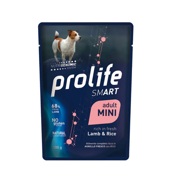 Prolife Smart Adult Agnello e Riso Mini 100g