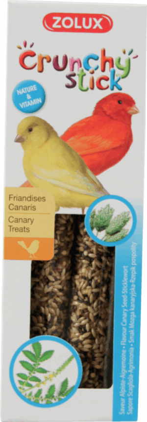 Crunchy Stick Canarini con Scagliola e Agrimonia 85gr