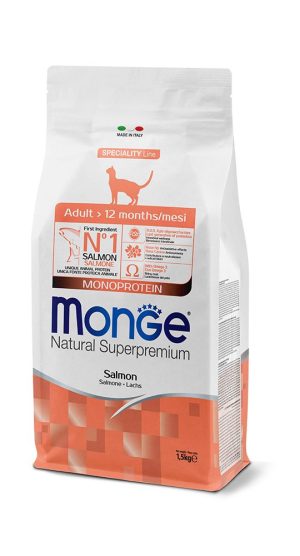Monge Natural Superpremium Adult Monoprotein Salmone