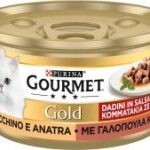 Gourmet Gold Dadini in Salsa 85gr - Tacchino e Anatra