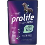 Prolife Sensitive GrainFree Mini 100g - Pesce e Patate-Adult
