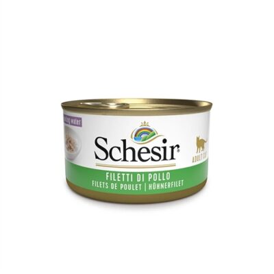 Schesir Filetti di Pollo al Naturale per Gatti 85gr