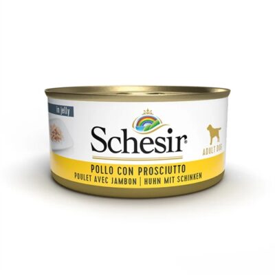 Schesir Pollo con Prosciutto per Cani 150gr