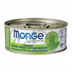 Monge Supreme Lattina 80g - Senior Tonno Riso e Tè Verde Matcha