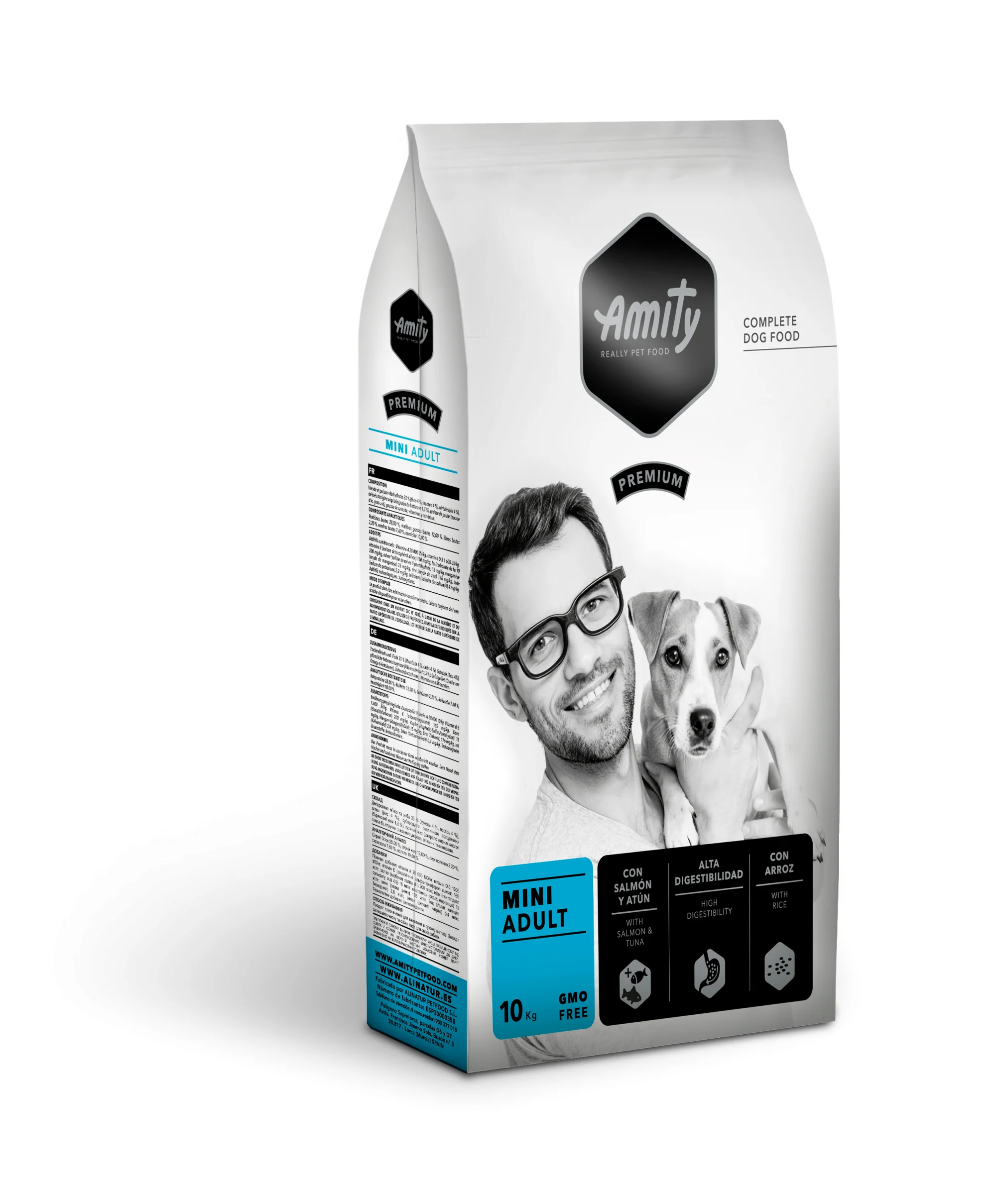 Amity Premium Adult Mini Tonno e Salmone