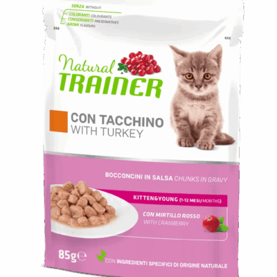 Natural Trainer Kitten&Young 85g