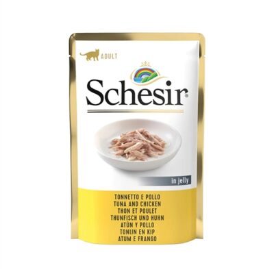 Schesir Soft Tonnetto e Pollo 85gr - Alimento Umido per Gatti