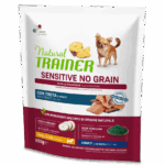 Trainer Sensitive No Grain Small&Toy Adult Trota e Patate - 800g
