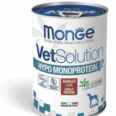 Monge Vetsolution Hypoallergenic Agnello 400g