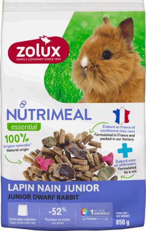Nutrimeal Mix Conigli Nani Junior 850g