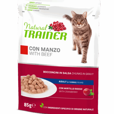 Natural Trainer Adult Bocconcini in Salsa 85g