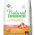 Trainer Sensitive Medium&Maxi Adult No Gluten con Maiale e Cereali Integrali - 3kg