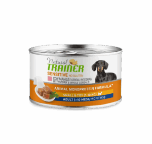 Trainer Sensitive Paté Monoproteico Small&Toy Adult 150g
