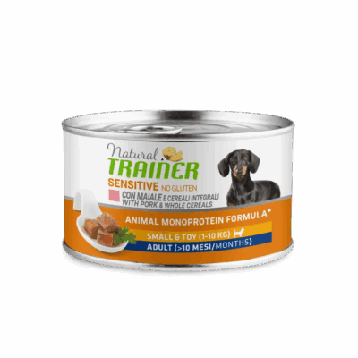 Trainer Sensitive Paté Monoproteico Small&Toy Adult 150g