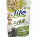 Life Cat Natural Soup in Brodo 60g - Pollo con Prosciutto e Alghe