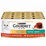 Gourmet Gold Tortini Manzo e Pomodori - 24x85g