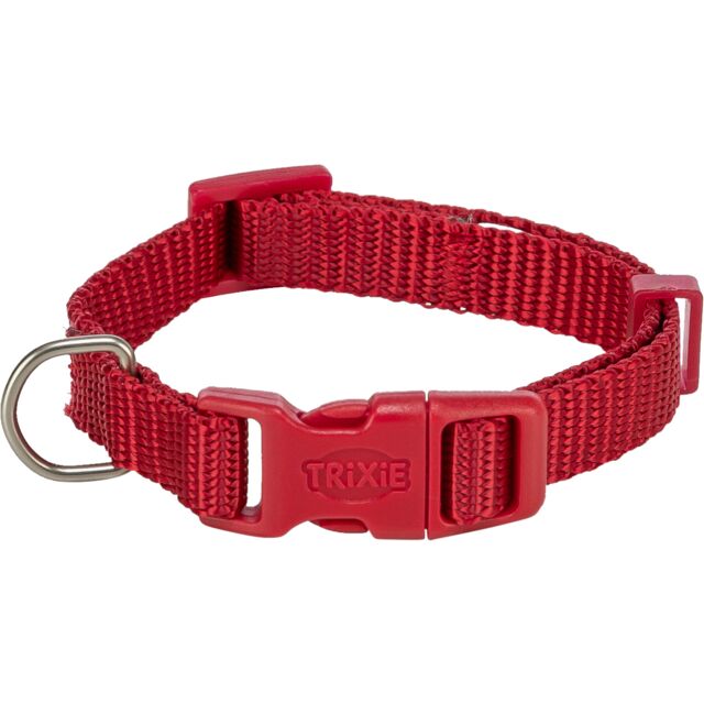 Trixie Collare in Nylon Premium - XS-S - ROSSO