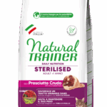 Natural Trainer Sterilised con Prosciutto Crudo - 10kg
