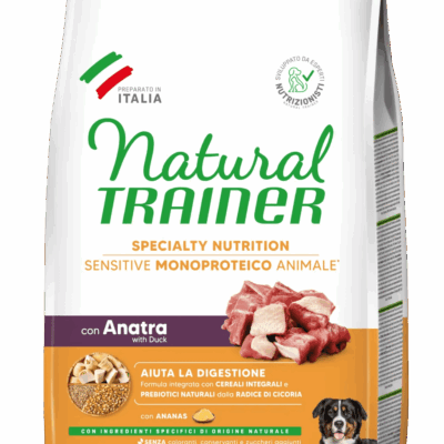 Trainer Sensitive Medium&Maxi Adult No Gluten con Anatra e Cereali Integrali