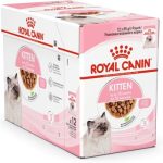 Royal Canin Kitten in Salsa 12x85g – Alimento Umido Completo per Gattini in Crescita - 12x85g