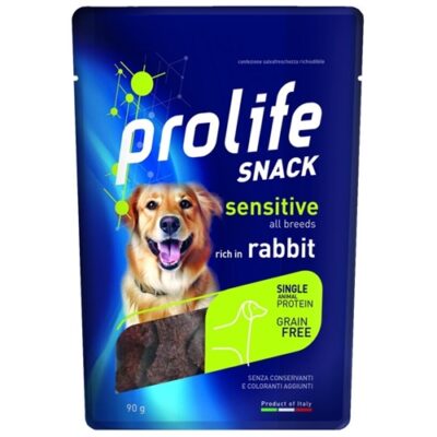 PROLIFE SNACK GRAIN FREE ADULT CONIGLIO 90G