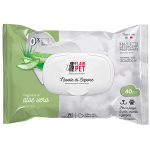 Flair Pet Salviette Detergenti Profumate 40pz - Aloe