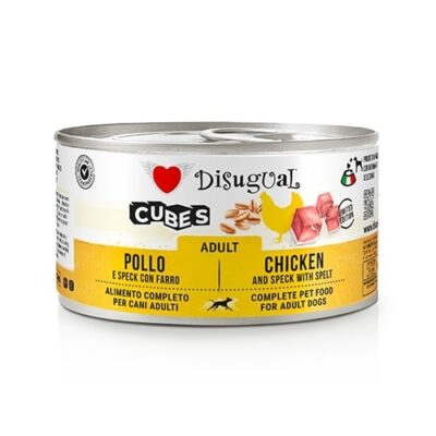 Disugual Small Cubes Pollo, Speck e Farro 150 gr