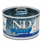 N&D Ocean Canine 140g - Salmone e merluzzo - Adult mini