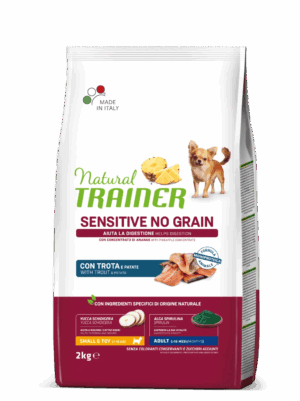 Trainer Sensitive No Grain Small&Toy Adult Trota e Patate