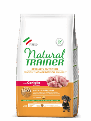 Trainer Sensitive Small&Toy Adult No Gluten con Coniglio e Cereali Integrali