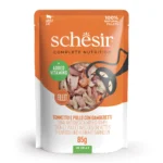 Schesir Complete Nutrition in Gelatina 85g - Tonnetto con pollo e gamberetti