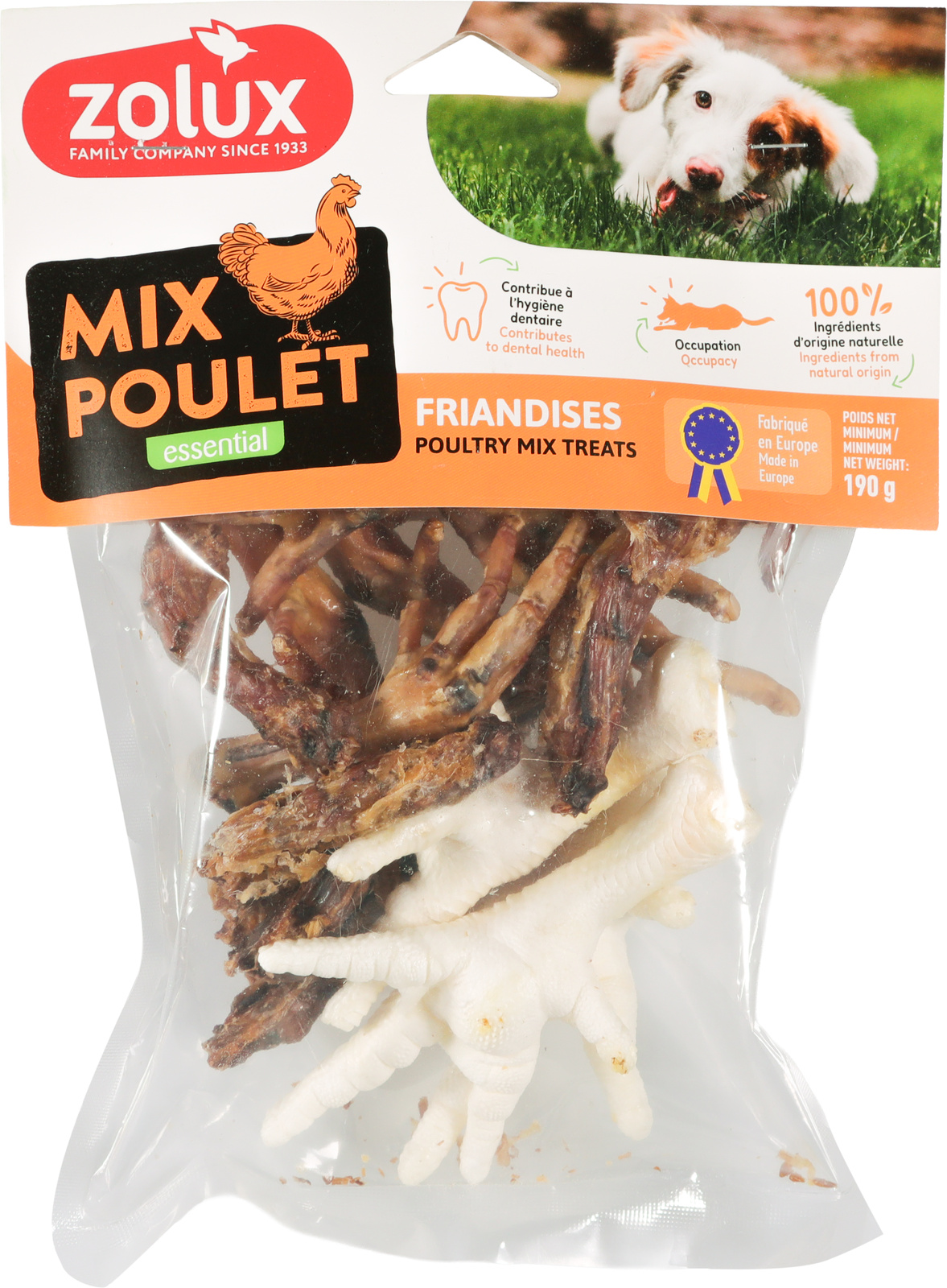Zolux Snack Mix Pollo 190g