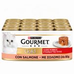 Gourmet Gold Cuore Morbido Salmone - 24x85g
