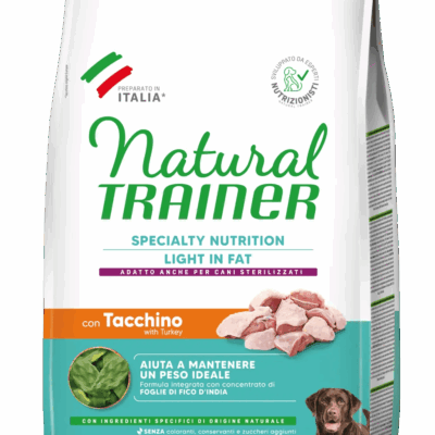 Natural Trainer Light in Fat Medium&Maxi Adult con Tacchino