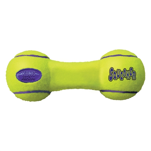 KONG Air Squeaker Dumbbell Medium - Gioco Sonoro per Cani