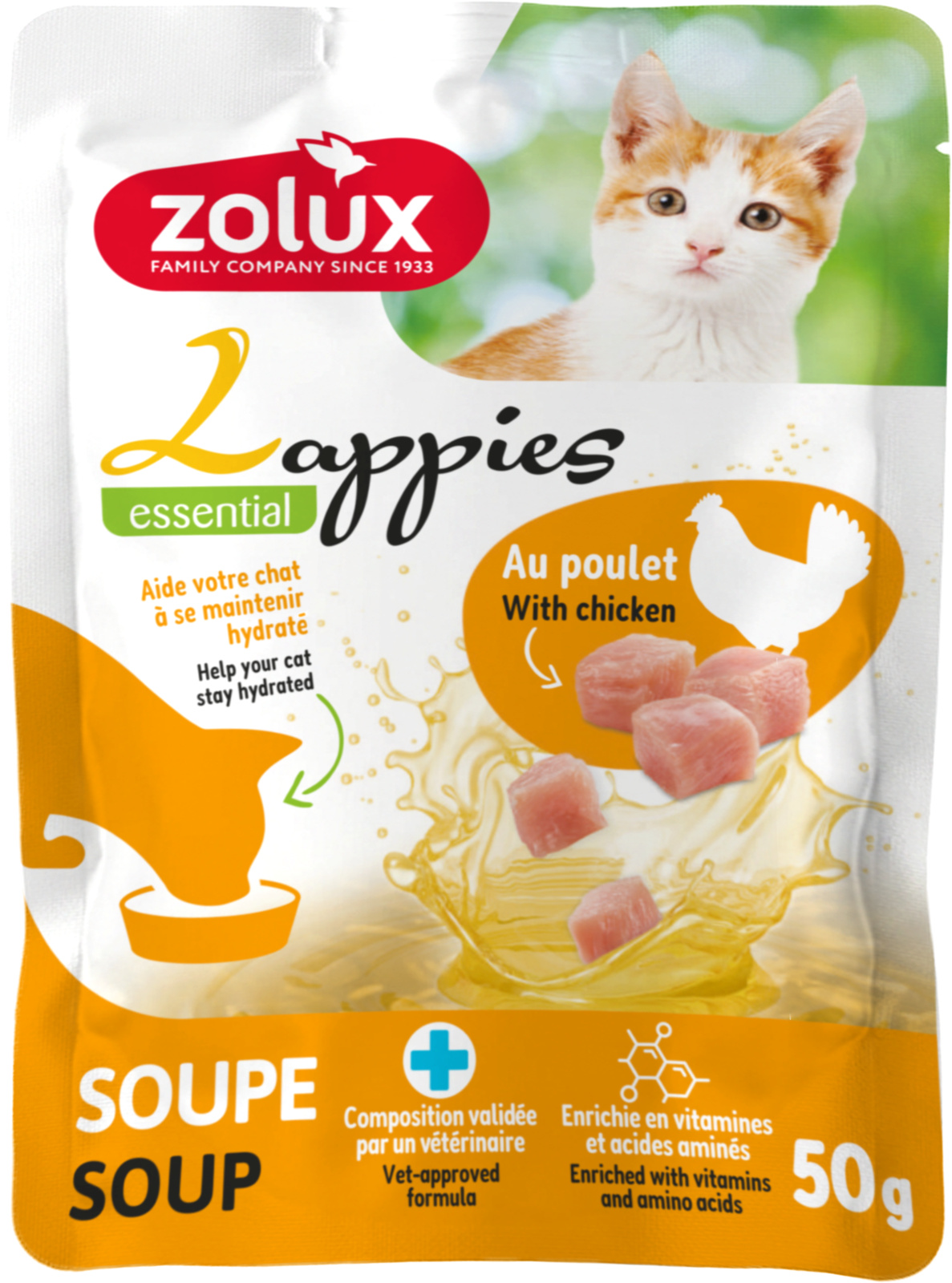 Zolux Zuppa di Pollo per Gatti 50g