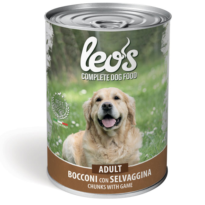 Leo’s Bocconi con Selvaggina Adult 415g