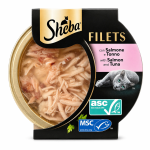 Sheba Filets 60g - Salmone e Tonno