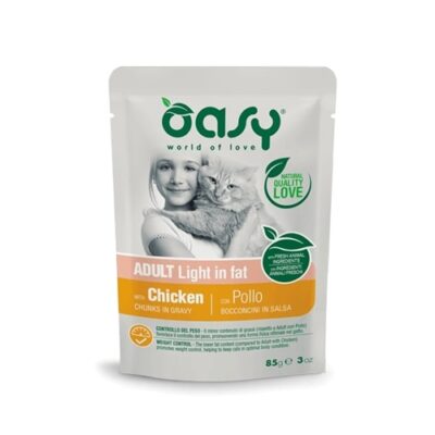 Oasy Bocconcini Light per Gatto 85gr