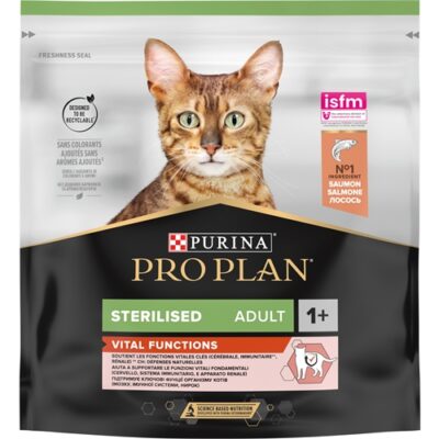 PURINA PROPLAN STERILISED VITAL FUNCTION SALMONE 400G