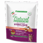Natural Trainer Sterilised con Salmone - 300g